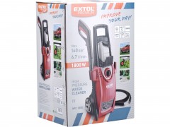 EXTOL PREMIUM čistič vysokotlaký se samonasáváním vody a šamponováním, 1800W