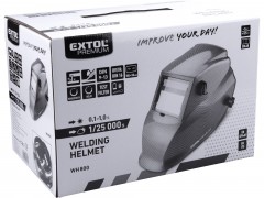 EXTOL PREMIUM kukla svářecí samostmívací, karbonová