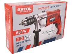 EXTOL PREMIUM vrtačka s příklepem, 850W