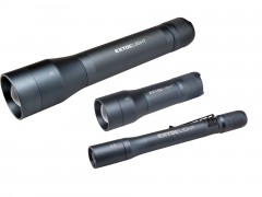 EXTOL LIGHT svítilna, zoom, celokovová, 250lm, CREE XPG