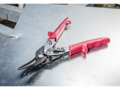 FORTUM nůžky na plech převodové, 255mm, rovné, CrMoV