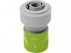 EXTOL CRAFT rychlospojka na hadici, 3/4" STOP ventil