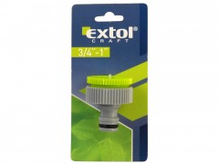 EXTOL CRAFT konektor na kohoutek, 3/4"-1"