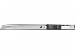 EXTOL CRAFT nůž ulamovací celokovový nerez, 9mm, Auto-lock