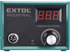 EXTOL INDUSTRIAL stanice pájecí s LCD a elektronickou regulací teploty a kalibrací
