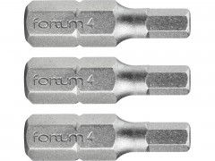 FORTUM hrot imbus sada 3ks, H 4x25mm, S2
