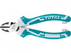 TOTAL kleště štípací boční , industrial, 180mm, CrV