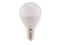 EXTOL Žárovka LED mini, 5W, 410lm, E14, teplá bílá