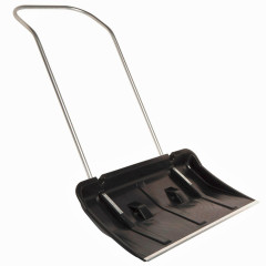 TMX Shrnovadlo na sníh - 82x42cm PH, lišta Al, s kolečky - hrablo na sníh, černá nebo modrá
