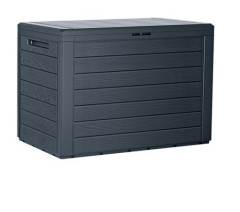 Zahradní box WOODEBOX antracit 78cm-190L