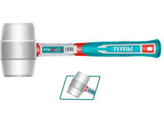 TOTAL Palička pryžová bílá, 220g, industrial
