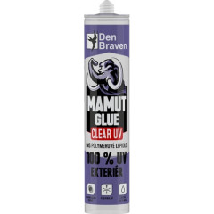 Den Braven Lepidlo MAMUT GLUE Clear UV 290ml transparentní